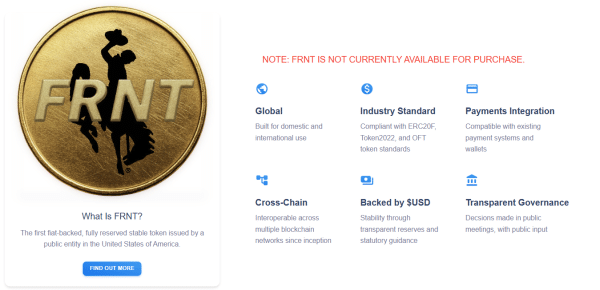 Вайоминг першою серед штатів США випустила стейблкоїн