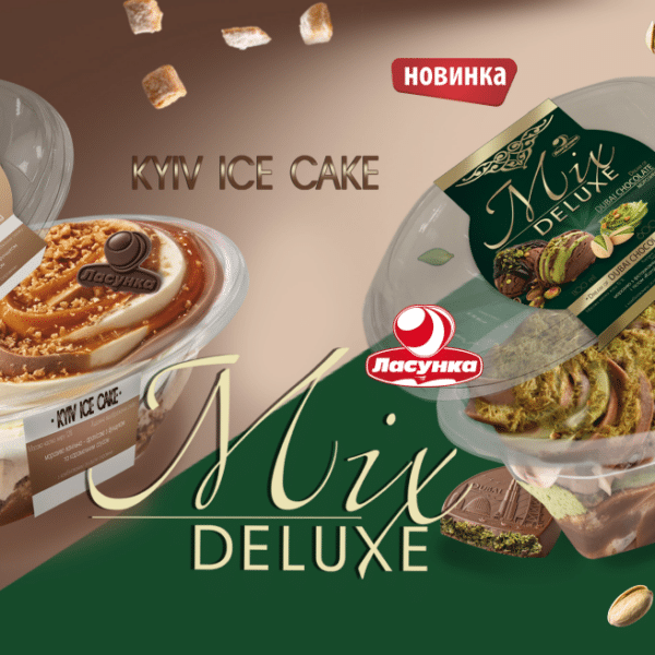 Зимове перевтілення десертів: нові шедеври від «Ласунка» у лінійці “Mix Deluxe”
