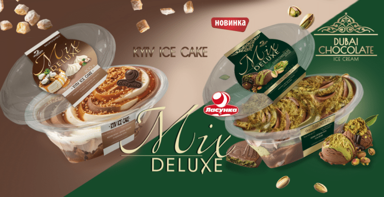 Зимове перевтілення десертів: нові шедеври від «Ласунка» у лінійці “Mix Deluxe”