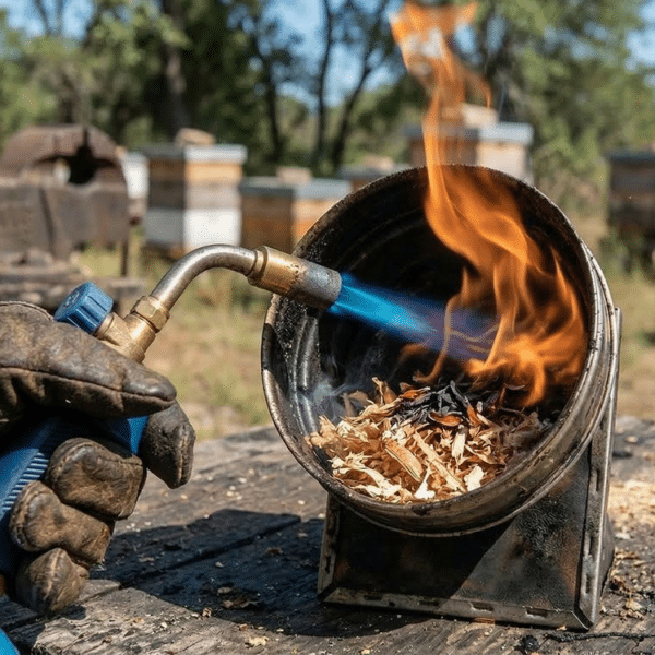 Як розпалити димар для пасіки за 1 хвилину: секрети турбо-старту