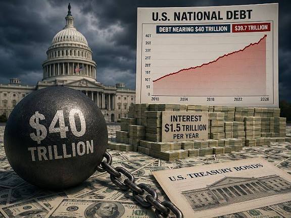 Борг США наближається до $40 трлн: інвестори вимагають більшої дохідності