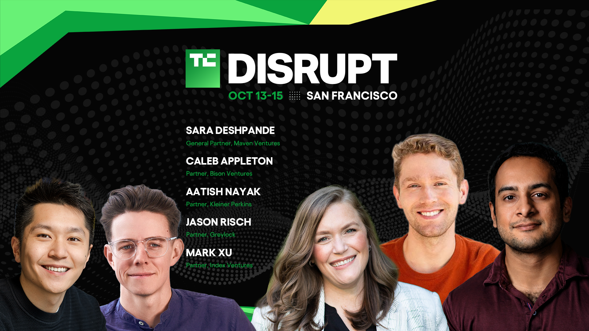 П'ять провідних венчурних інвесторів оцінюватимуть стартапи на TechCrunch Disrupt 2026 7
