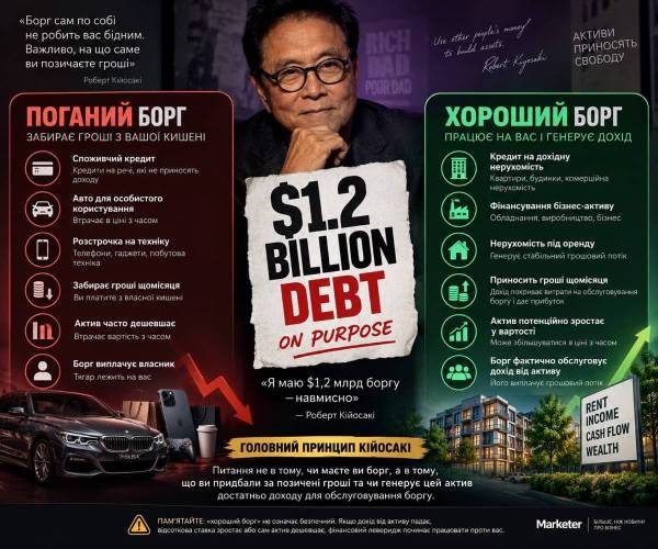 Кійосакі винен $1,2 млрд: чому автор "Багатого тата" вважає це ознакою багатства 4