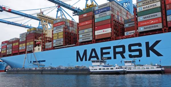 Maersk значно підвищив тарифи на перевезення в Україну