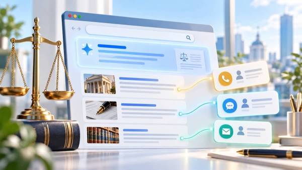 AI Overview домінує у юридичних запитах, блог одного сайту генерує 60% заявок